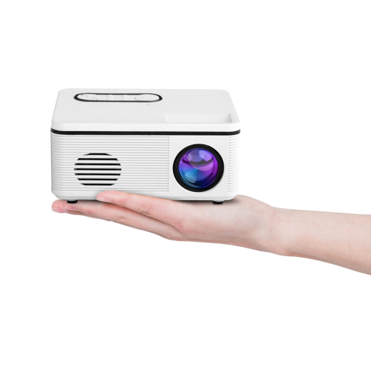 S361 80 Lumens 320 x 240 Pixel Portable Mini Projector, Support 1080P, AU Plug(White) - Consumer Electronics by buy2fix | Online Shopping UK | buy2fix