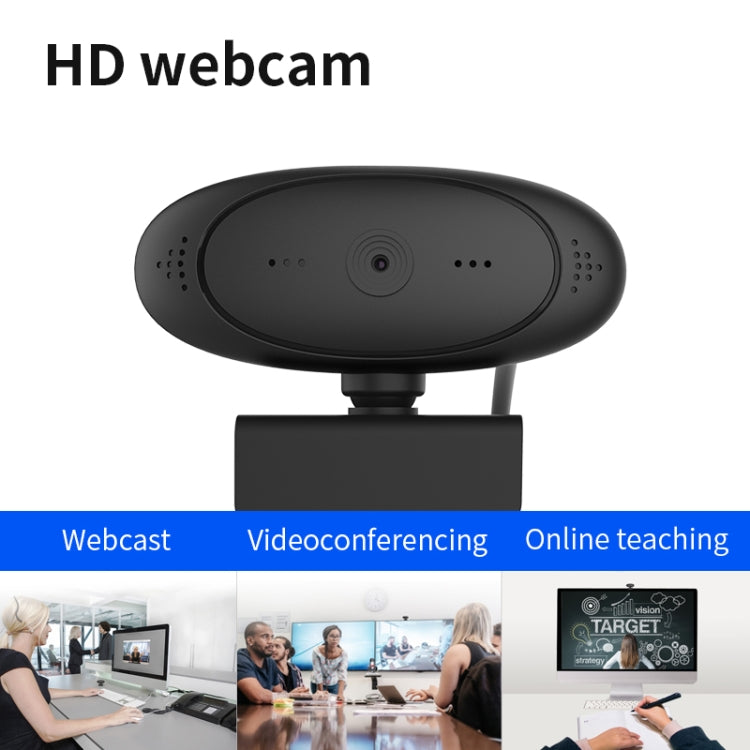 Full HD 1080P Webcam Built-in Microphone Smart Web Camera USB Streaming Live Camera With Noise Cancellation -  by buy2fix | Online Shopping UK | buy2fix