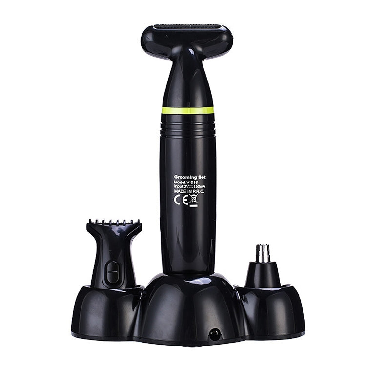 VGR V-016 5W 3 in 1 Men Grooming Suit, Plug Type: EU Plug - Hair Trimmer by VGR | Online Shopping UK | buy2fix