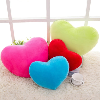 40cm Heart Shape Decorative Throw Pillow PP Cotton Soft Creative Doll Lover Gift(Dark Red) - Toys & Hobbies by buy2fix | Online Shopping UK | buy2fix