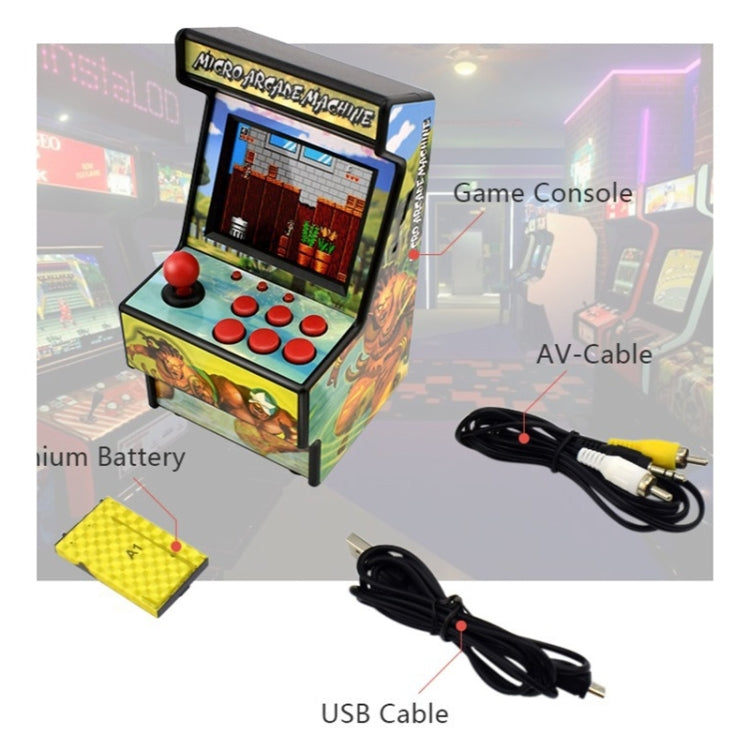 Retro Mini Arcade Handheld Game Console 16-bit Built-in 156 Games (Arcade 4 #) - Pocket Console by buy2fix | Online Shopping UK | buy2fix
