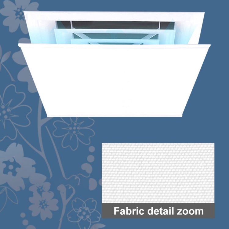Central Air Conditioning Wind Shield Wall-Mounted Anti Direct Blowing Windshield, Size:45x45cm(White) - Home & Garden by buy2fix | Online Shopping UK | buy2fix
