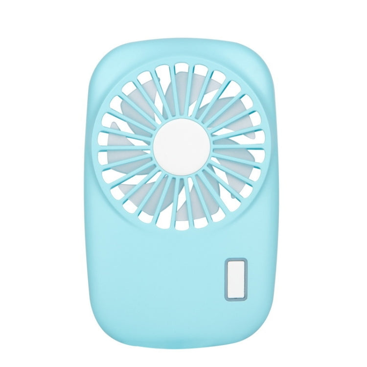 Portable Hand Held USB Rechargeable Mini Fan(Blue) - Consumer Electronics by buy2fix | Online Shopping UK | buy2fix