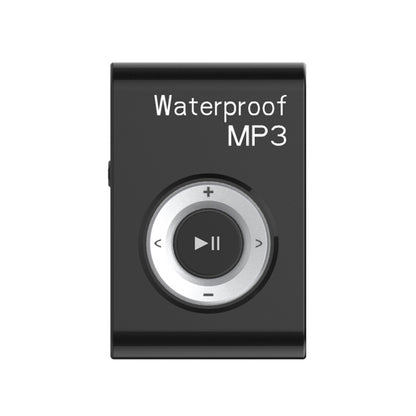 C26 IPX8 Waterproof Swimming Diving Sports MP3 Music Player with Clip & Earphone, Support FM, Memory:8GB(Black) - Consumer Electronics by buy2fix | Online Shopping UK | buy2fix