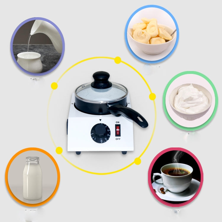 Chocolate Melting Machine With Adjustable Thermostat Melting Wax Machine, EU Plug, Size:29x22x19cm(White) - Electric Skillets by buy2fix | Online Shopping UK | buy2fix