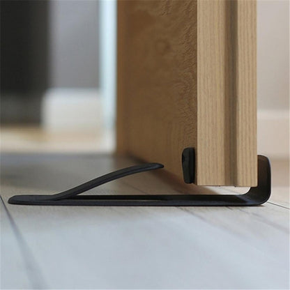 Multi-function Spring Innovative Door Stopper Block Simple Style Door Wedge Holder(Black) - Home & Garden by buy2fix | Online Shopping UK | buy2fix