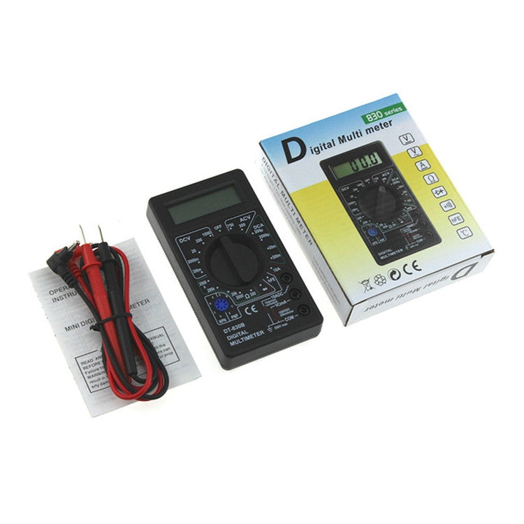 DT830B Mini Digital Multimeter Electrical Instrument - Consumer Electronics by buy2fix | Online Shopping UK | buy2fix