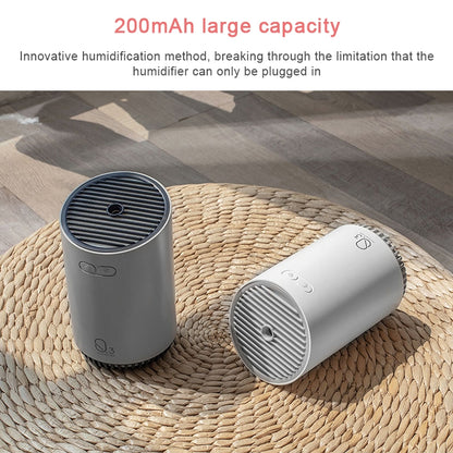 Wireless Q3  Humidifier Mini USB Charging Portable Air Purifier(Gray) - Home & Garden by buy2fix | Online Shopping UK | buy2fix
