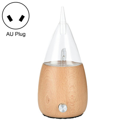 Waterless Diffuser Essential Oil Spray Wood Glass Aromatherapy Air Humidifier, Plug Type:AU Plug(Light Wood Grain) - Home & Garden by buy2fix | Online Shopping UK | buy2fix