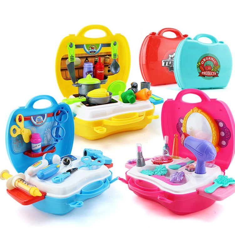 Children Simulation Kitchen Tableware Tool Set Cosmetics Pretend Play House Suitcase Toy, Style:Supermaket - Pretend Play Toys by buy2fix | Online Shopping UK | buy2fix