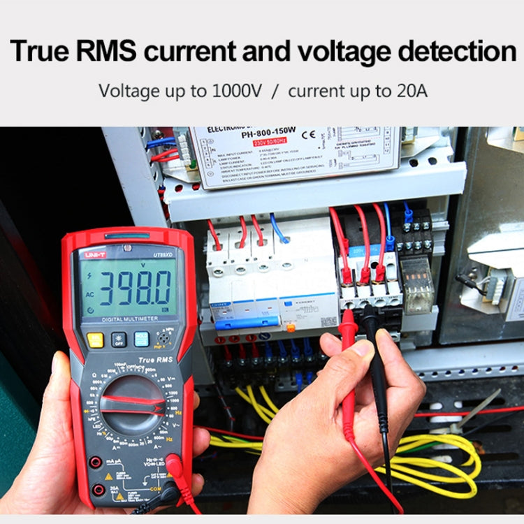 UNI-T UT89X Digital High-Precision Multimeter Digital Display Multi-Meter - Digital Multimeter by UNI-T | Online Shopping UK | buy2fix