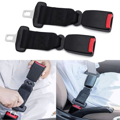 2 PCS Child And Pregnant Woman Car Seat Belt Extender, Length:29cm(Black) - Seat Belts & Padding by buy2fix | Online Shopping UK | buy2fix