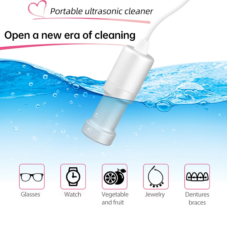 JeKen CE-9600 Household Ultrasonic Cleaner Vegetable Washing Glasses Watch Jewelry Cleaner(EU Plug) - Home & Garden by JeKen | Online Shopping UK | buy2fix