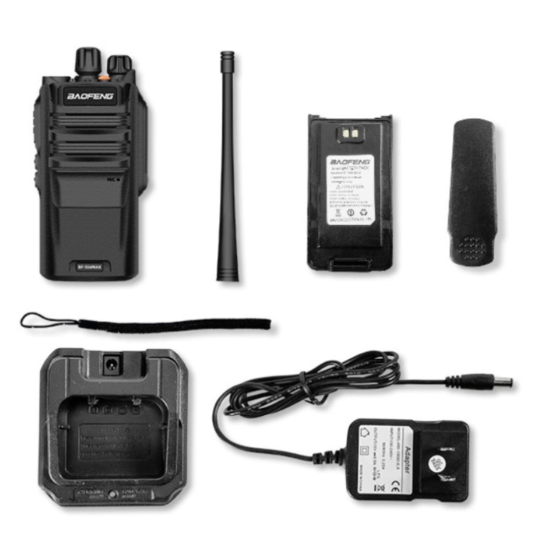 Baofeng BF-S56MAX High-power Waterproof Handheld Communication Device Walkie-talkie, Plug Specifications:EU Plug - Handheld Walkie Talkie by Baofeng | Online Shopping UK | buy2fix