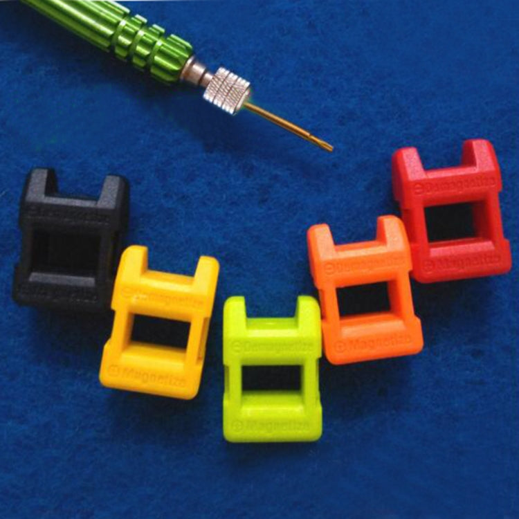 4 PCS Screwdriver Plus Magnetizer Demagnetizer Degaussing Punch Random Color Delivery - Magnetizer Demagnetizer Tool by buy2fix | Online Shopping UK | buy2fix