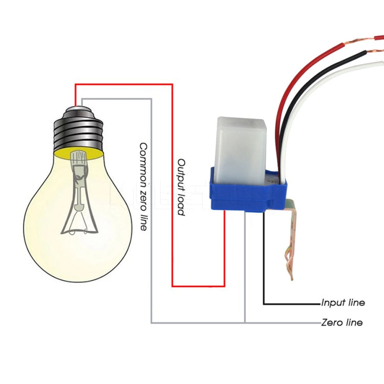 Automatic Switch Sensor Switch Photocell Street Light Switch Control(110V) - Consumer Electronics by buy2fix | Online Shopping UK | buy2fix