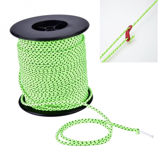 2.5mm Diameter Reflective String Windproof Tent Rope Line Camping Rope Reflective Tent Ropes, Length: 50m - Tents & Accessories by buy2fix | Online Shopping UK | buy2fix