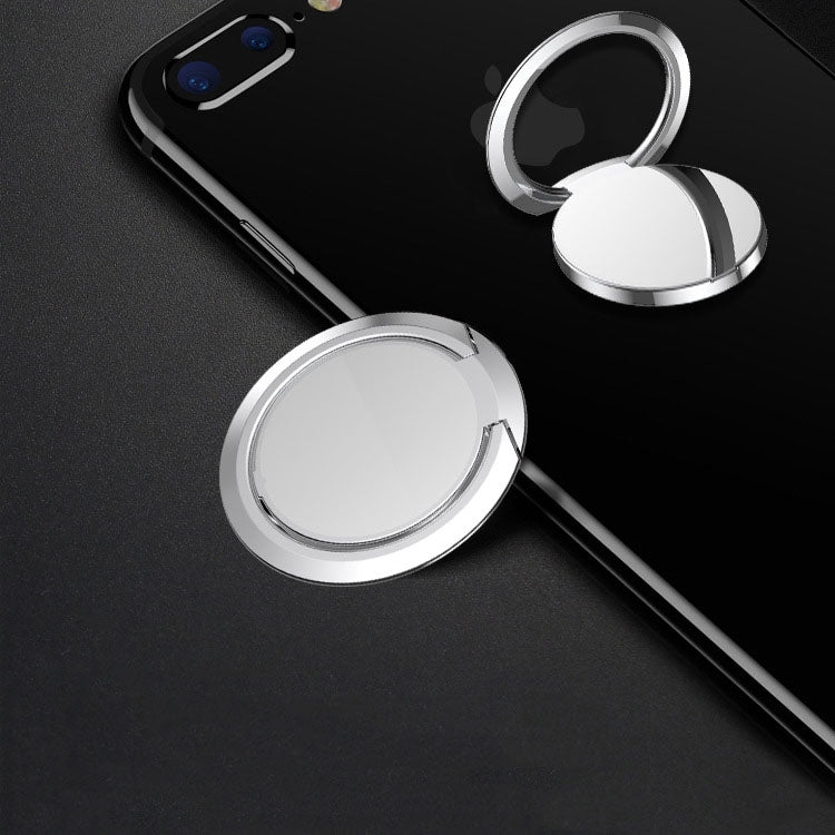 10 PCS Mobile Phone Ring Holder Creative Metal Ring Buckle Holder(Black) - Ring Holder by buy2fix | Online Shopping UK | buy2fix