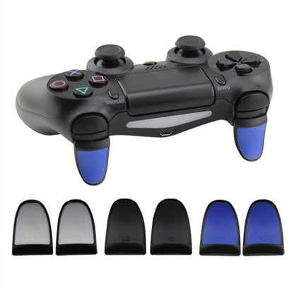 2 Pairs Gamepad Extended Buttons L2R2 Buttons Suitable For PS4(Black) - Gamepads by buy2fix | Online Shopping UK | buy2fix