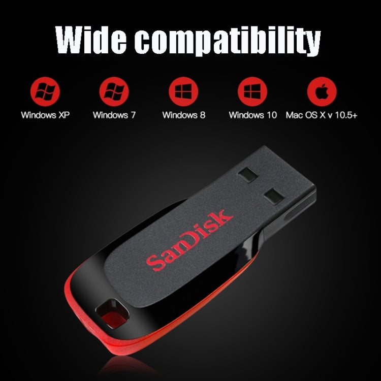 SanDisk CZ50 Mini Office USB 2.0 Flash Drive U Disk, Capacity: 64GB - USB Flash Drives by SanDisk | Online Shopping UK | buy2fix