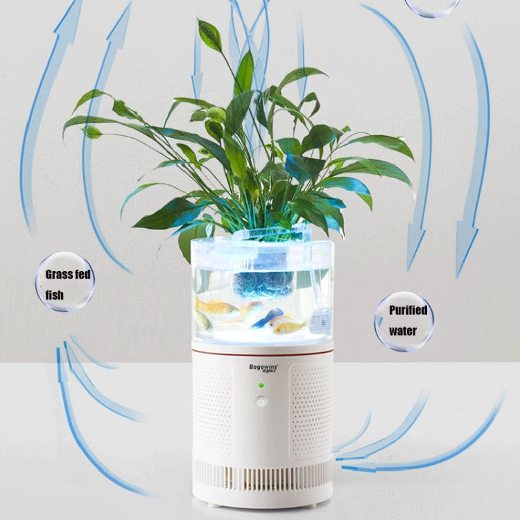 Bgowins BW005 Home Desktop HEPA Flter Rmove Formaldehyde And Smoke Ecological Air Purifier - Home & Garden by Bgowins | Online Shopping UK | buy2fix
