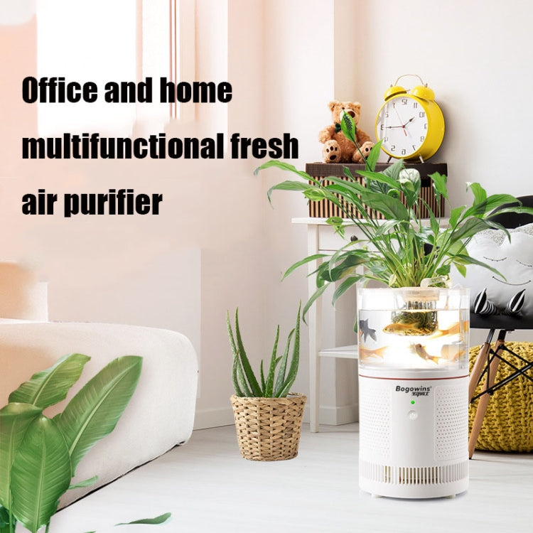 Bgowins BW005 Home Desktop HEPA Flter Rmove Formaldehyde And Smoke Ecological Air Purifier - Home & Garden by Bgowins | Online Shopping UK | buy2fix