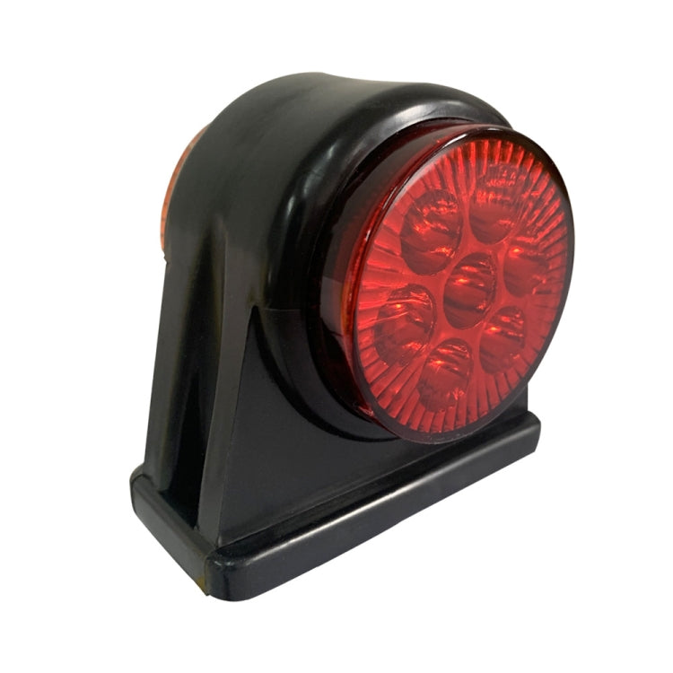 12/24V 14 LEDs Truck Two-Color Side Light Trailer Side Tail Light - Warning Lights by buy2fix | Online Shopping UK | buy2fix