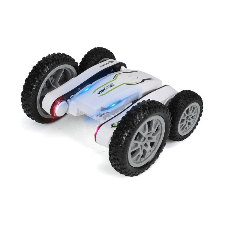 1:24 2.4G Flowering Stunt Car RC Double Deformation Remote Control Car Twisting Rotating Toy Car(White) - RC Cars by buy2fix | Online Shopping UK | buy2fix