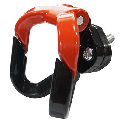 2 PCS Pedal Electric Car Motorcycle Modified Helmet Universal Double Hook(Orange) - Others by buy2fix | Online Shopping UK | buy2fix