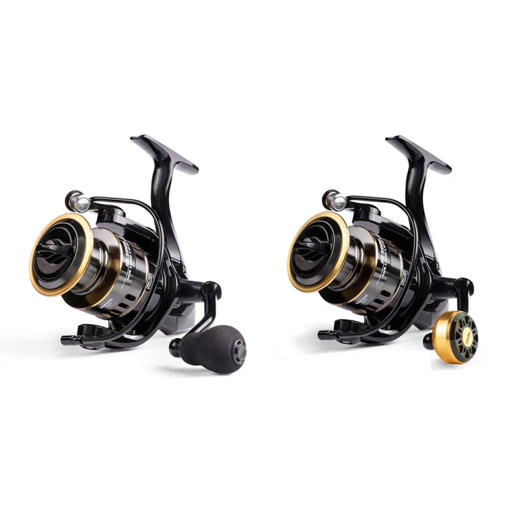 All Metal Rocker Arm Smooth Fishing Reel Spinning Reel, Spec: HE-4000 (EVA Grip) - Fishing Reels by buy2fix | Online Shopping UK | buy2fix