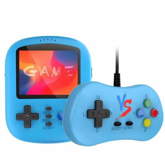 K21 2.8 Inch Screen Mini Retro Handheld Game Console For Kids Built-In 620 Games Support TV Output, Double Players-Blue - Pocket Console by buy2fix | Online Shopping UK | buy2fix