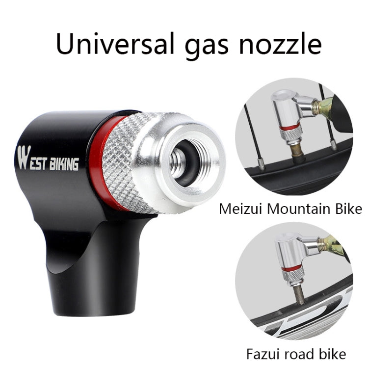 Bicycle CO2 Portable Mini Pump(Unmarried Black) - Bicycle Locks & Bicycle Pumps by WEST BIKING | Online Shopping UK | buy2fix