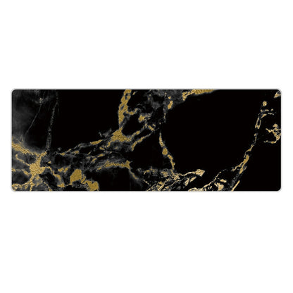 400x900x2mm Marbling Wear-Resistant Rubber Mouse Pad(Black Gold Marble) - Mouse Pads by buy2fix | Online Shopping UK | buy2fix