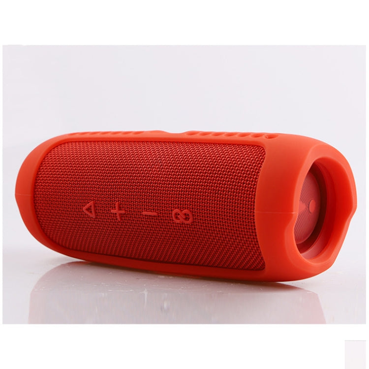 JBA-F5 Bluetooth Speaker Case Environmentally Friendly Silicone Protective Shell for JBL Flip 5(Red) - Protective Case by buy2fix | Online Shopping UK | buy2fix