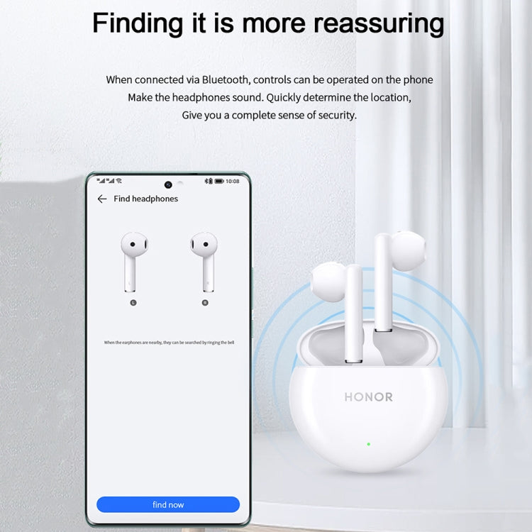 Honor Earbuds X5 Semi-in-ear Smart Call Noise Reduction Wireless Bluetooth Earphones(Coral Pink) - Bluetooth Earphone by Huawei | Online Shopping UK | buy2fix