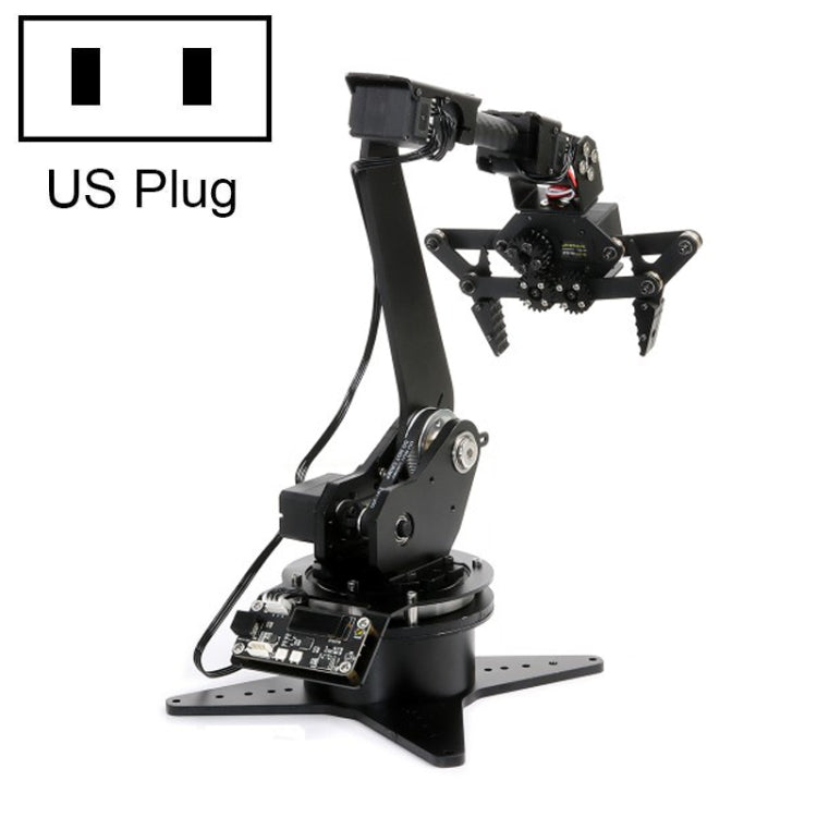 Waveshare High-Torque Serial Bus Servo, Desktop Robotic Arm Kit, Based On ESP32, 5-DOF, Plug:US Plug - Consumer Electronics by Waveshare | Online Shopping UK | buy2fix