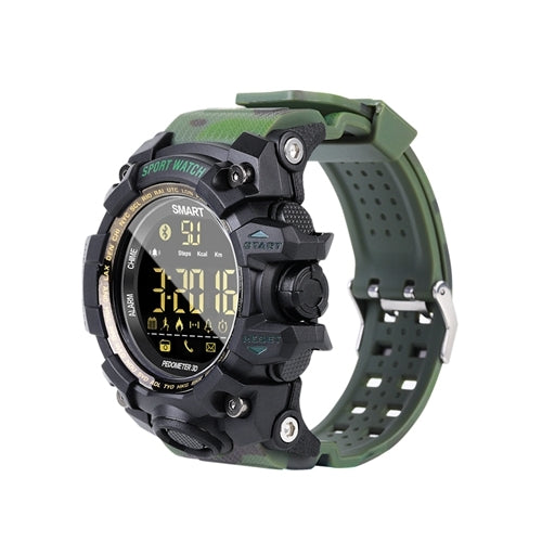 EX16S Sports Smart Watch IP67 Waterproof Outdoor Bluetooth Remote Pedemeter Long Standby - Smart Wear by buy2fix | Online Shopping UK | buy2fix