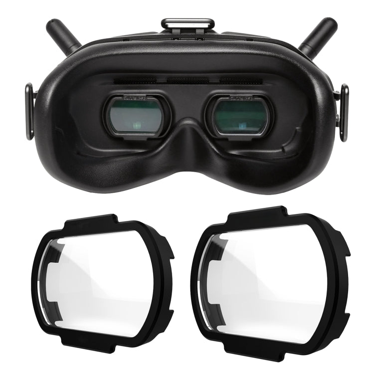 Sunnylife FV-Q9334 2 PCS Myopia Lens Nearsighted Corrective Aspherical Lens for DJI FPV Goggles V2, Colour: 450 Degree - Lens Accessories by Sunnylife | Online Shopping UK | buy2fix