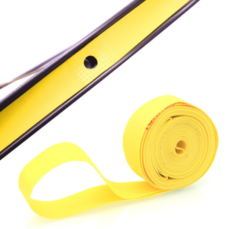 20 PCS Road Mountain Bike Anti-Stab Tire Pad Bicycle Wheel Set PVC Spoke Lining Tape, Colour: Yellow(26inch x 18mm) - Outdoor & Sports by buy2fix | Online Shopping UK | buy2fix