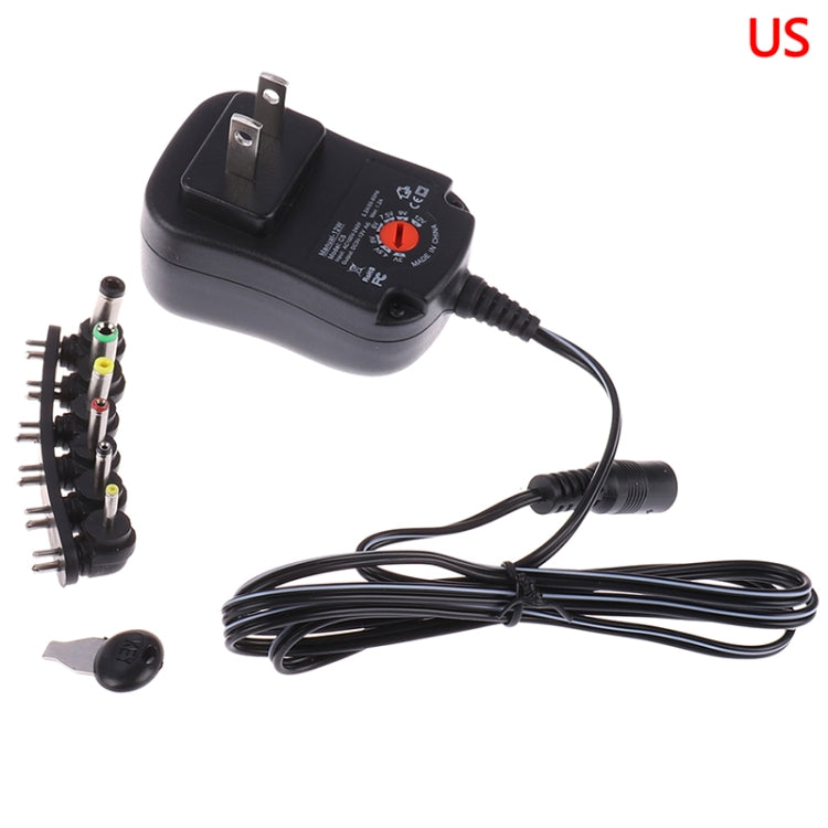 C5 3-12V 12W Adjustable Voltage Regulated Switch Power Supply Power Adapter Multifunction Charger With DC Tips(US Plug) - Consumer Electronics by buy2fix | Online Shopping UK | buy2fix