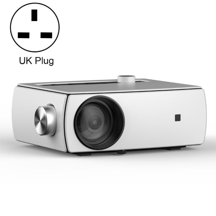 YG430 1080P 5G Mobile Phone Wireless Multi-Screen Version Home Projector Office HD Mini Portable Projector, Plug Type： UK Plug - Consumer Electronics by buy2fix | Online Shopping UK | buy2fix