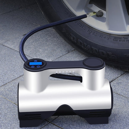 Car Inflatable Pump Portable Small Automotive Tire Refiner Pump, Style: Wired Pointer With Lamp - In Car by buy2fix | Online Shopping UK | buy2fix