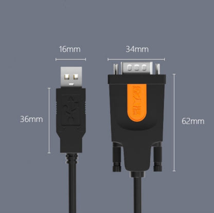 D.Y.TECH USB to DB9 RS232COM Serial Cable, Specification： PL2303 1.5m - RS485 / RS232 Series by D.Y.TECH | Online Shopping UK | buy2fix