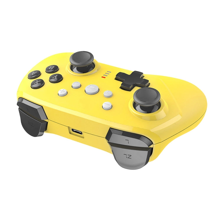 SW-01 Wireless Bluetooth Game Handle With Mini Six-Axis Body Sensation Vibration For Nintendo Switch Lite(Yellow) - Gamepads by buy2fix | Online Shopping UK | buy2fix