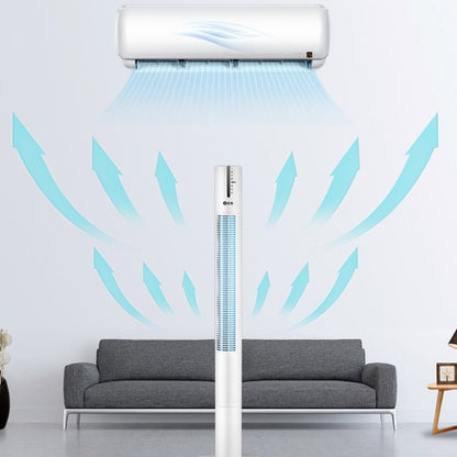 WoMu Household Leafless Fan Tower Floor Fan CN Plug, Size:110cm, Style:Remote Control - Consumer Electronics by WoMu | Online Shopping UK | buy2fix