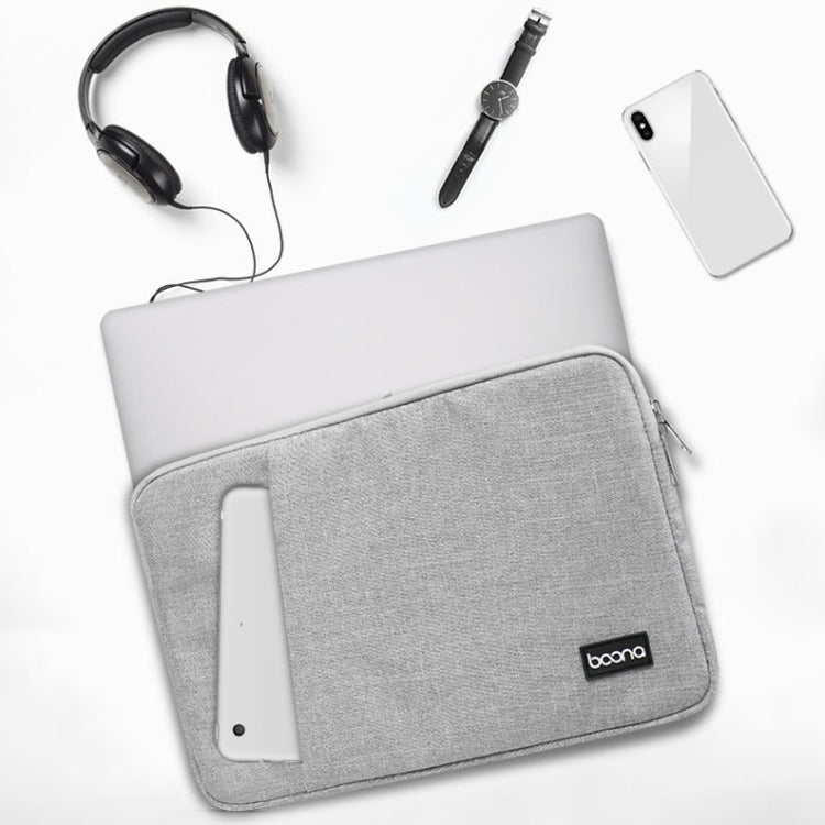 Baona Laptop Liner Bag Protective Cover, Size: 14 inch(Lightweight Gray) - 14.1 inch by Baona | Online Shopping UK | buy2fix