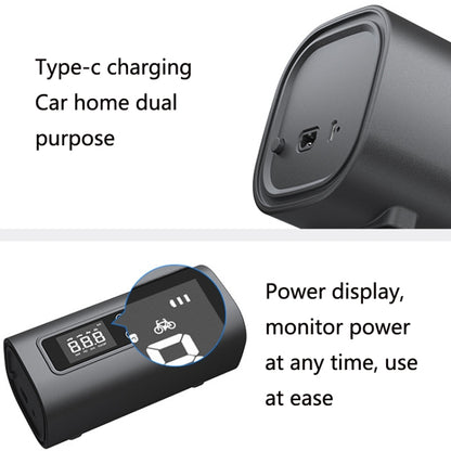 YANTU A22 Car Dual-Cylinder Car Wireless Smart Digital Display Portable Tire Air Pump, Specification: Wired Black - In Car by YANTU | Online Shopping UK | buy2fix
