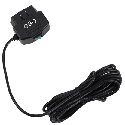 H507 Driving Recorder OBD Step-down Line Car ACC Three-Core Power Cord 12/24V To 5V 3A Low Pressure Protection Line, Specification: Micro Right Elbow - In Car by buy2fix | Online Shopping UK | buy2fix