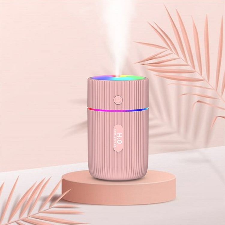 Colorful Cup Humidifier USB Mini Car Air Purifier(Pink) - Home & Garden by buy2fix | Online Shopping UK | buy2fix