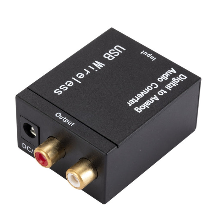 YP028 Bluetooth Digital To Analog Audio Converter, Specification: Host+US Plug Power Adapter+Fiber Optic Cable - Audio Signal Switcher by buy2fix | Online Shopping UK | buy2fix